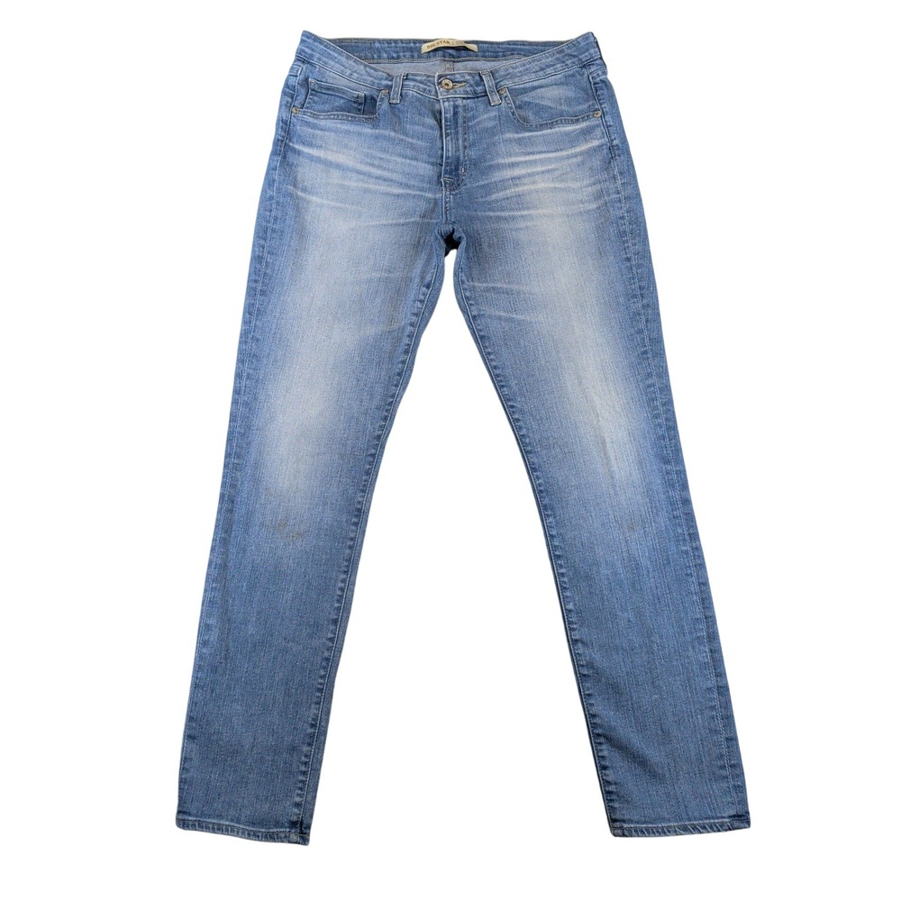 Big Star Maddie Skinny Jeans Womens 29 Light Wash Blue Mid Rise Denim VWQMASTYTA